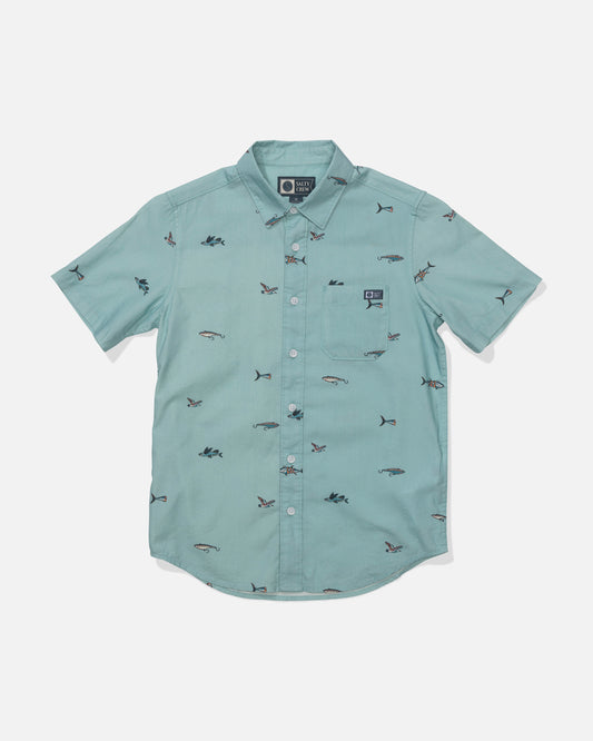 Crew  Ss Woven  Kids - Seaside