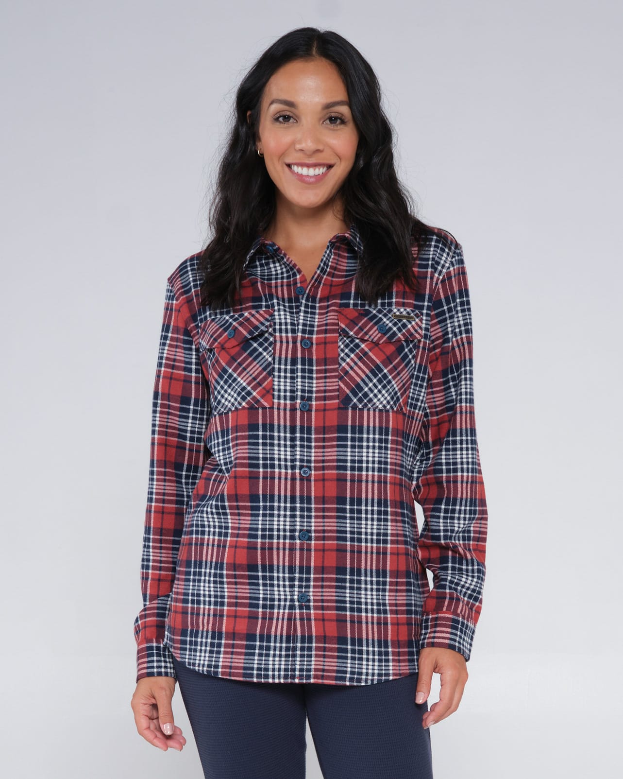 Salty crew WOVEN SHIRTS LONG HAUL FLANNEL - Spiced in Spiced