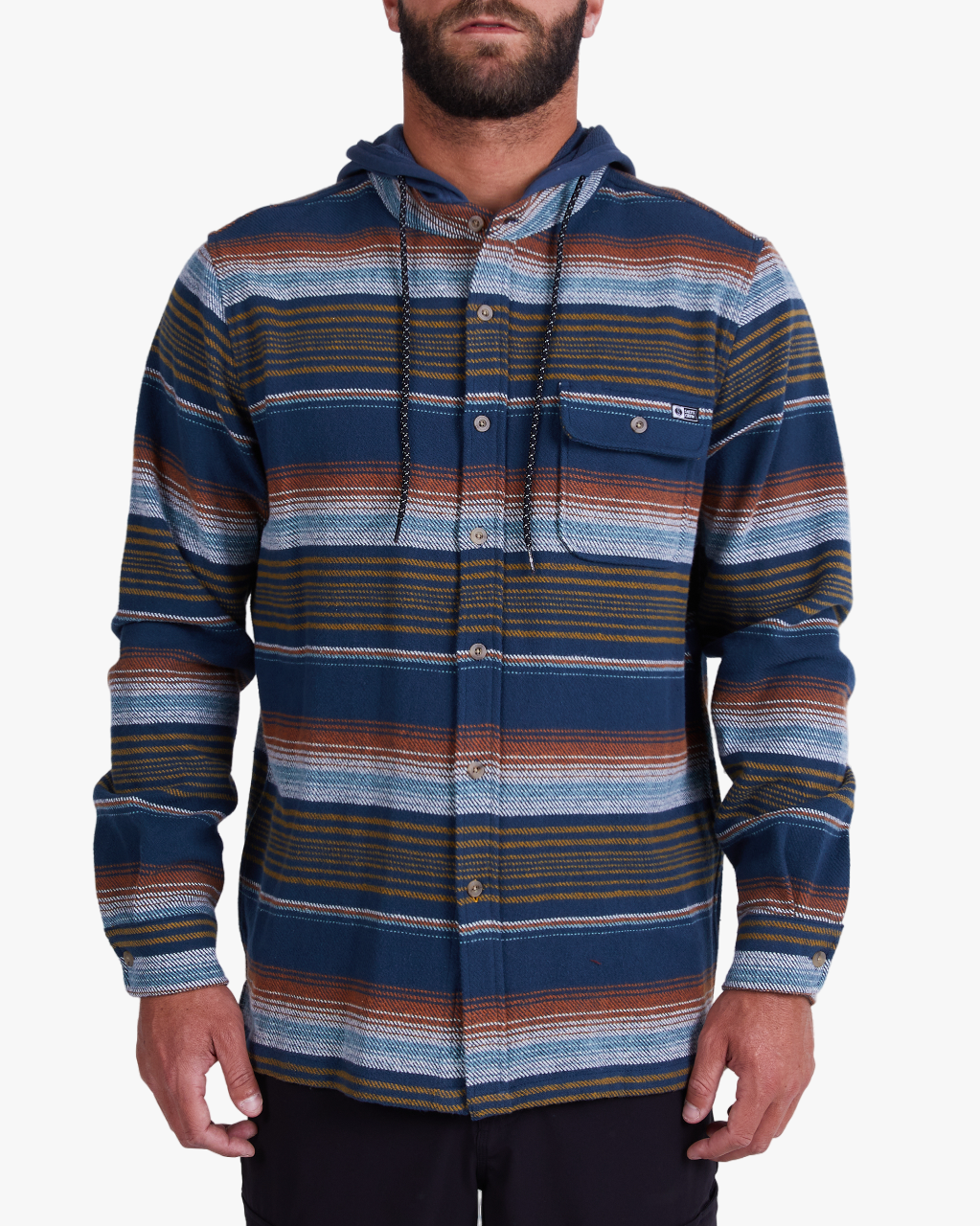 Mainland L/S Flannel - Dark Slate