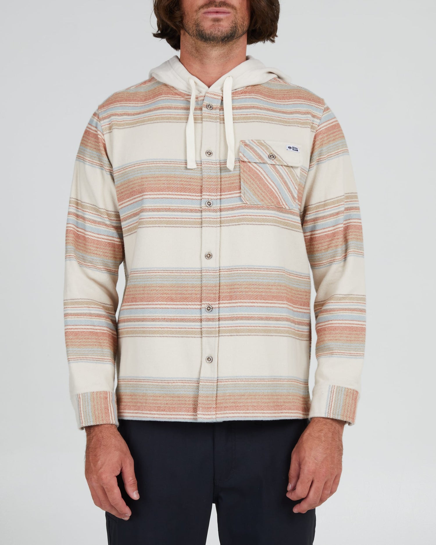 Salty crew WOVEN SHIRTS OUTSKIRTS FLANNEL - Peyote in Peyote