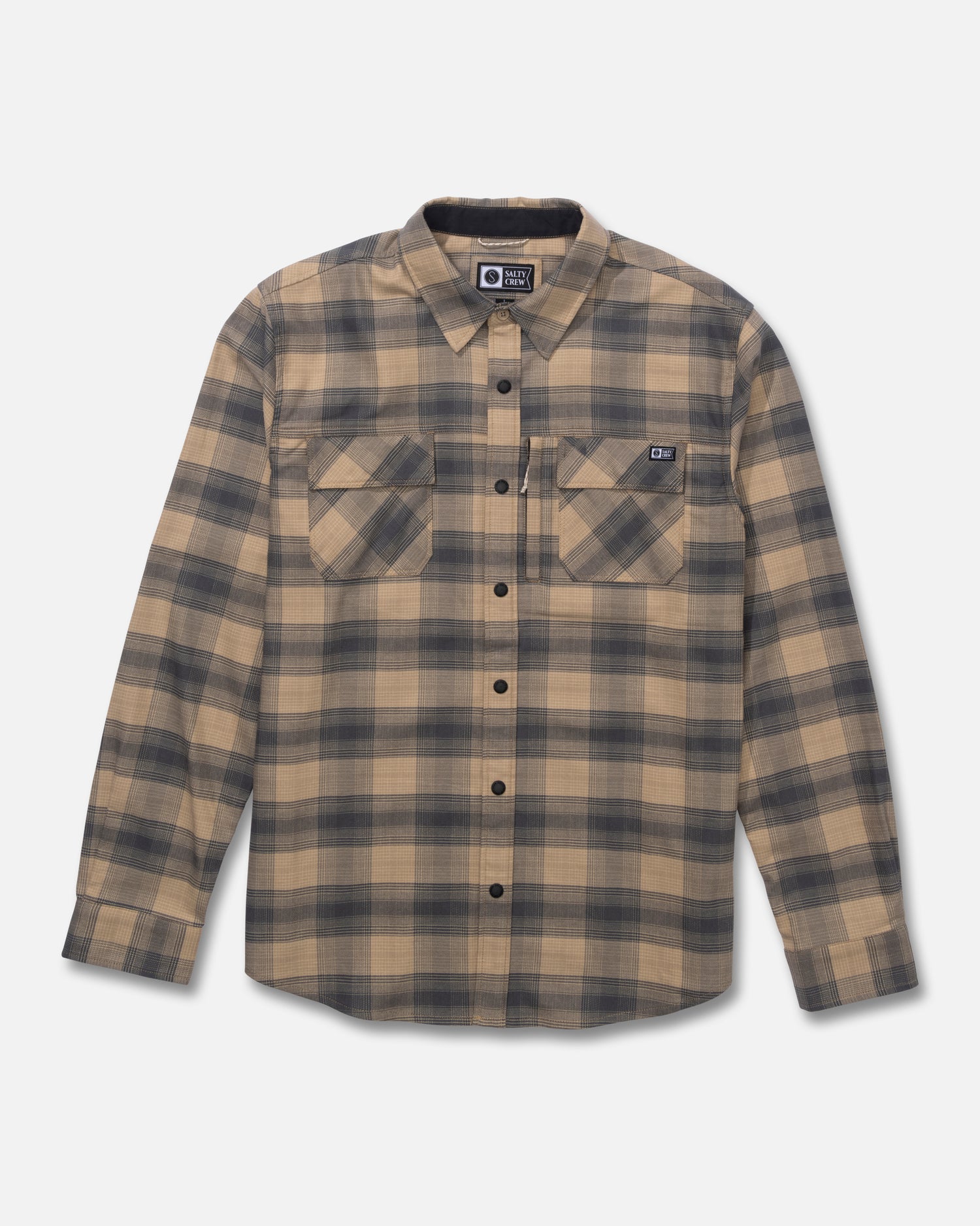 Fathom Ls Tech Flannel - Khaki