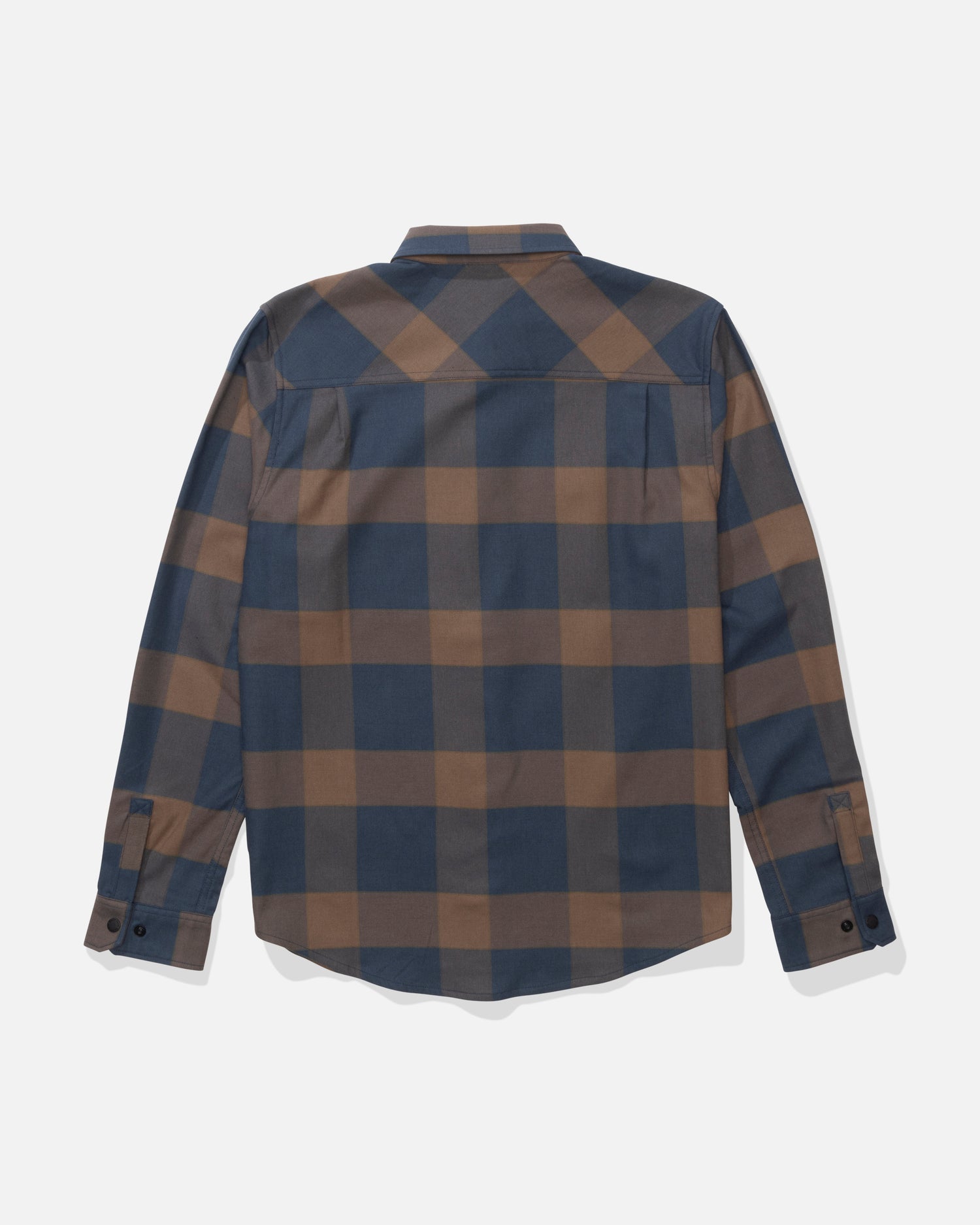 Fathom Ls Tech Flannel - Navy/Rust