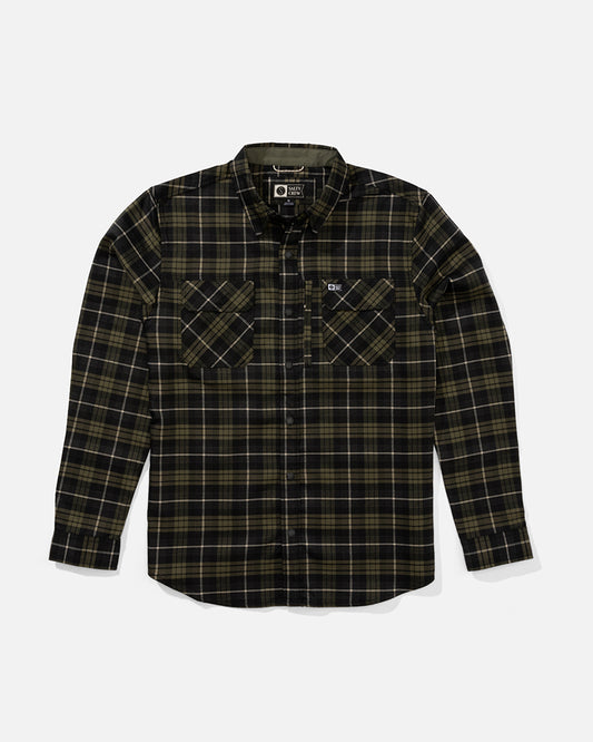 Fathom Ls Tech Flannel - Phantom