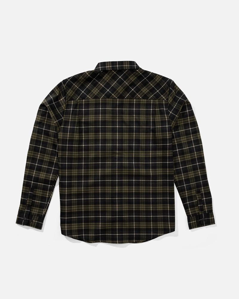 Fathom Ls Tech Flannel - Phantom