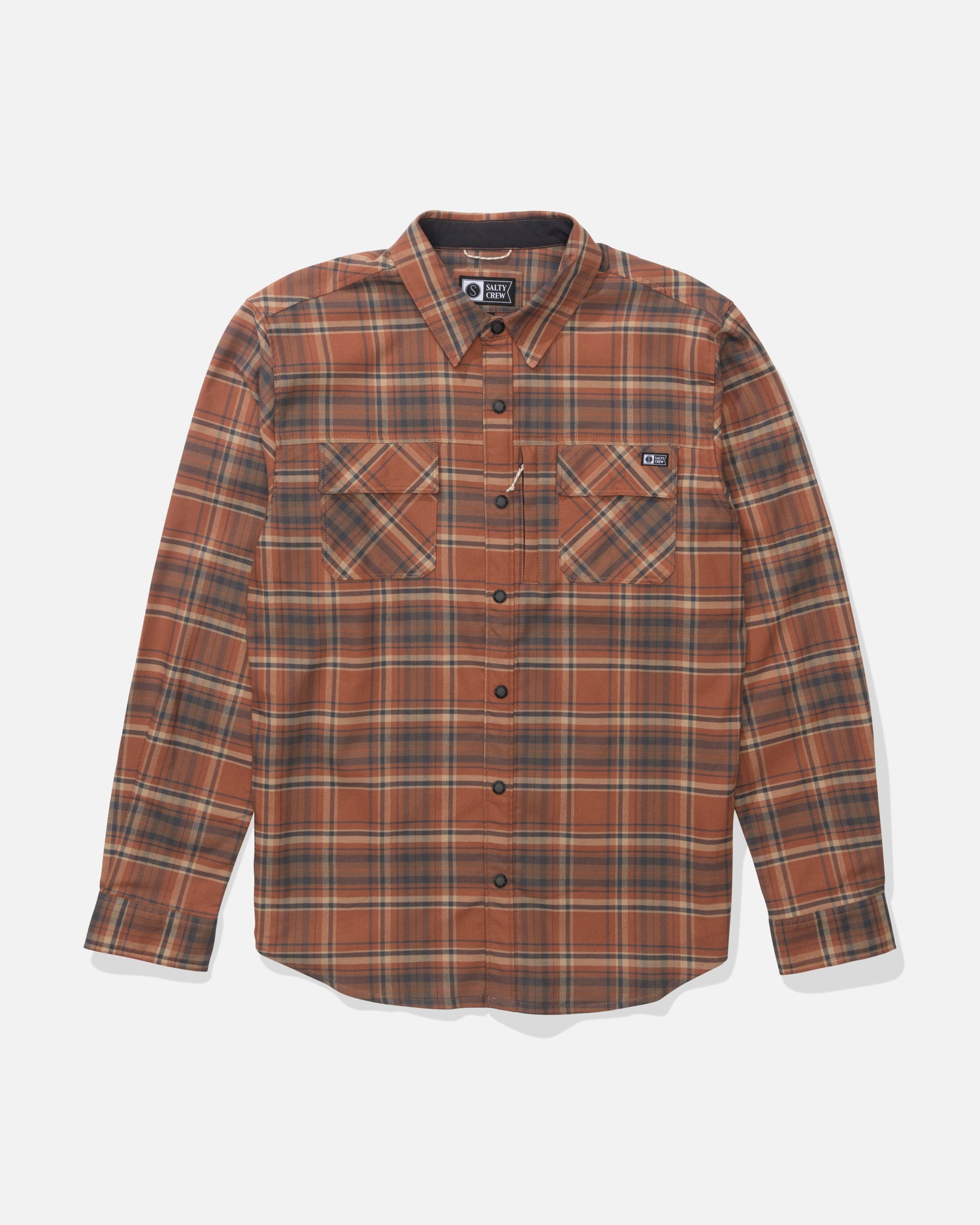 Fathom Ls Tech Flannel - Russet