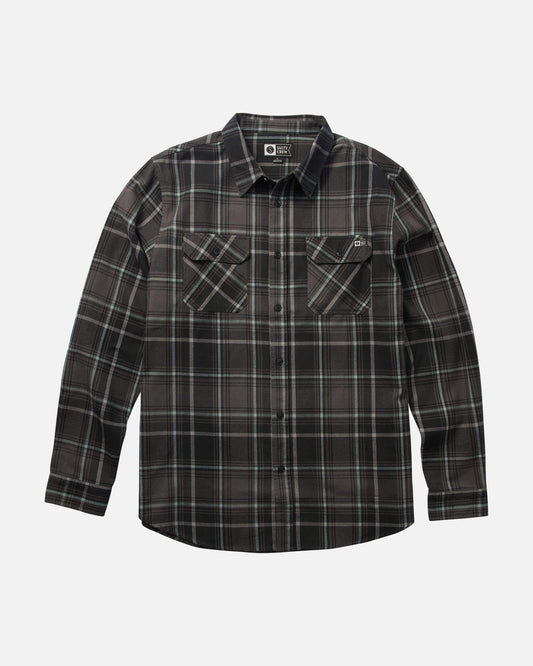 Salty Crew Heren - Daybreak Flannel - Black