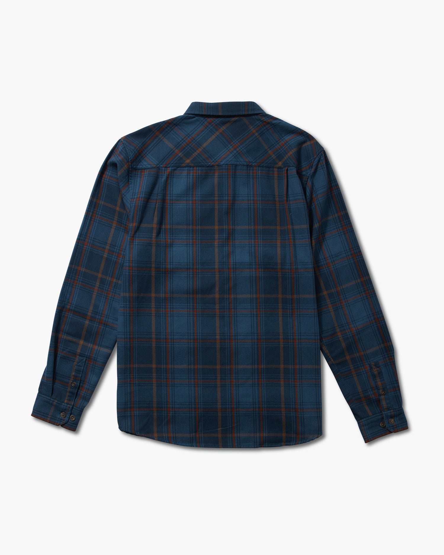 Vista posterior do Daybreak Navy Flannel