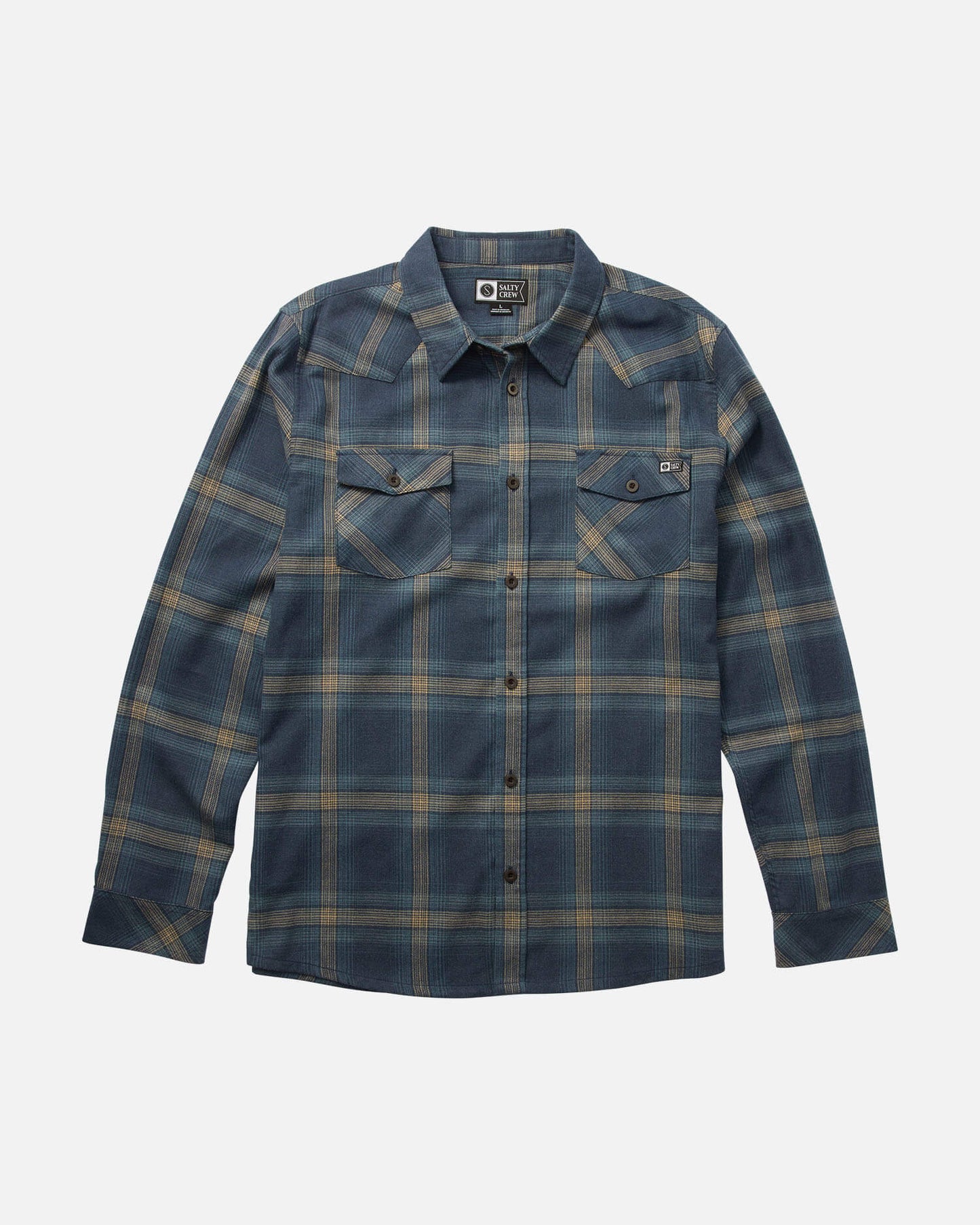 Salty Crew Homem - Flanela Ranchero Navy