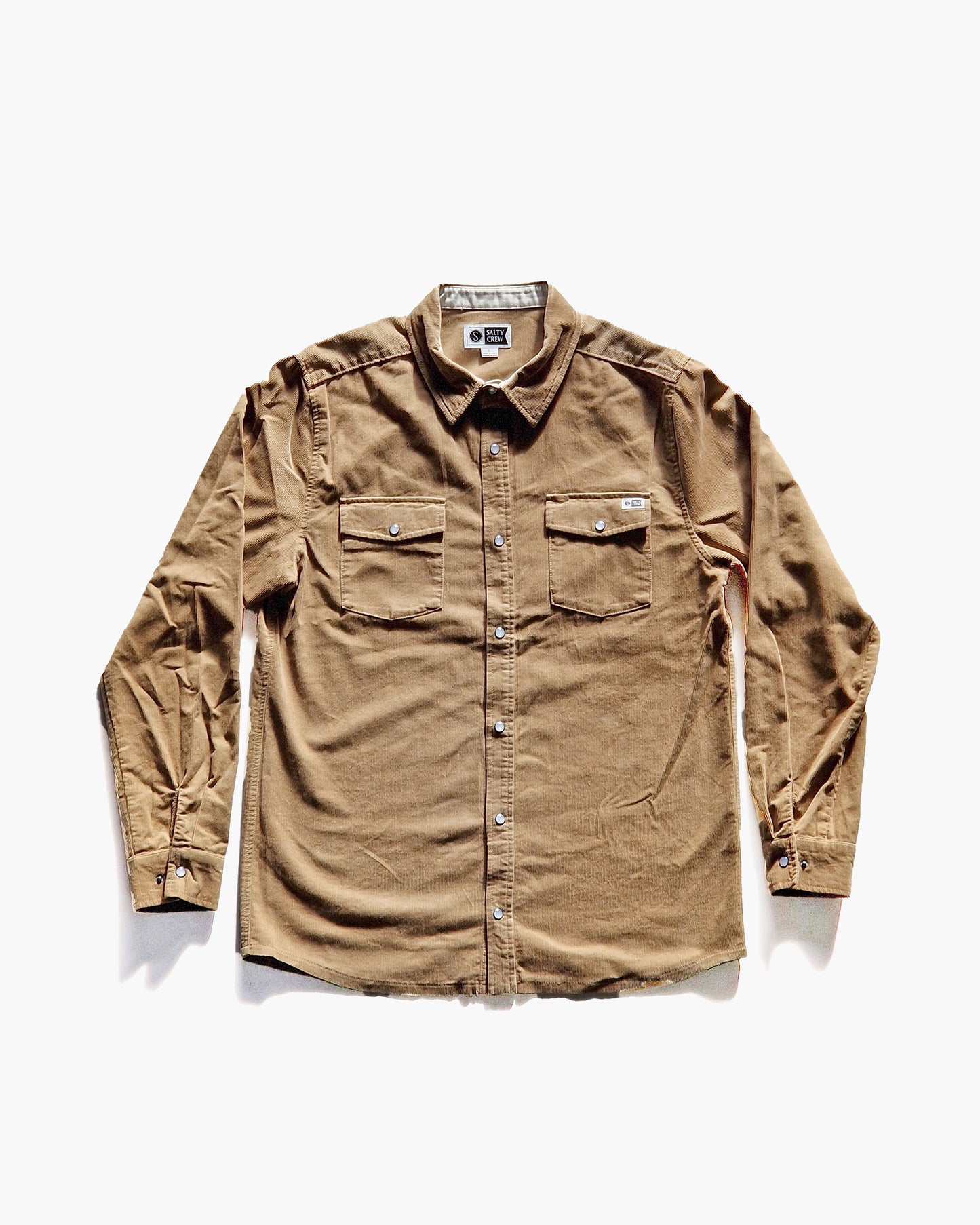 Salty Crew Homem - Boondocks Corduroy Ls - Palha