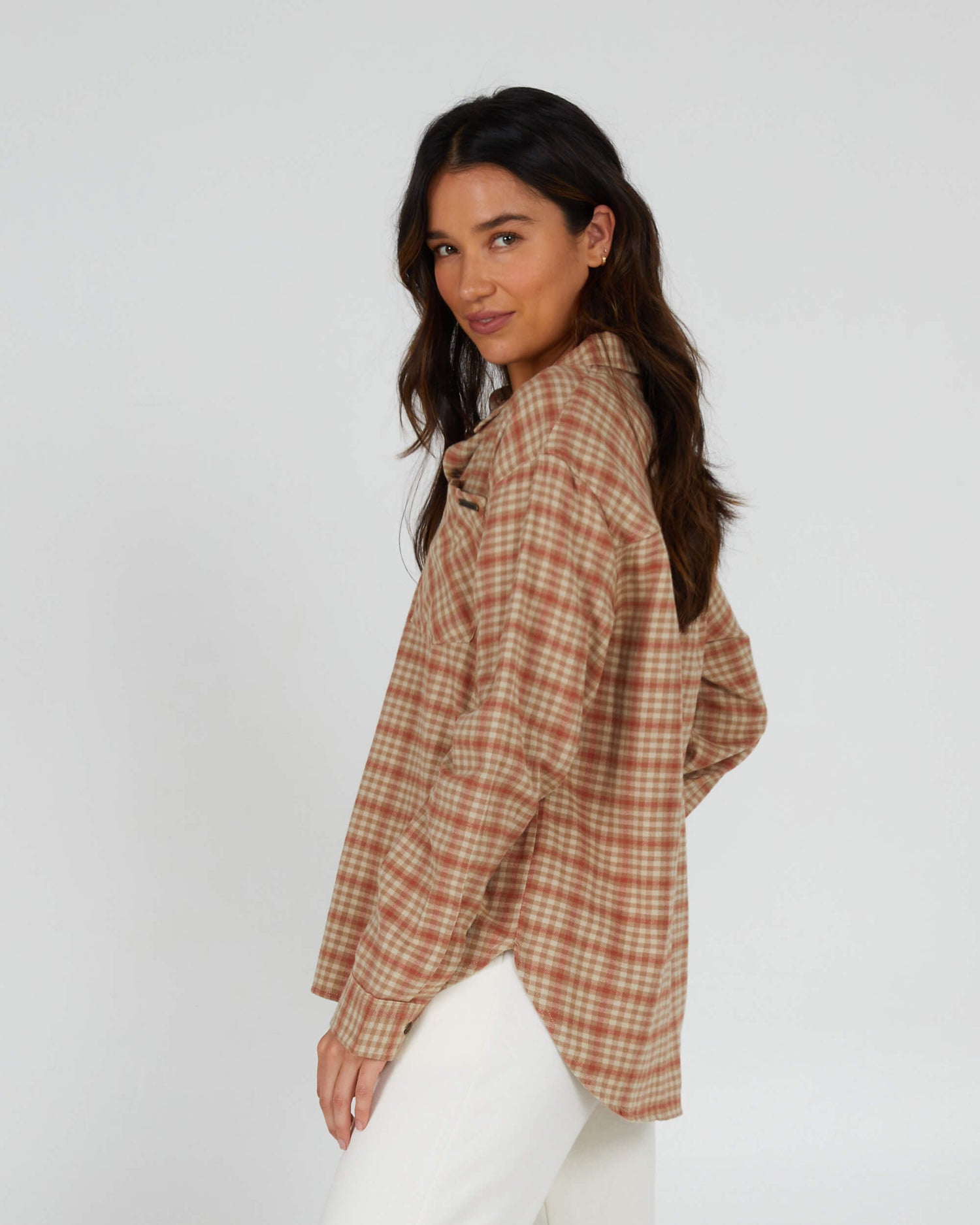 Salty Crew Dames - Shore Break Flannel - Zandduin