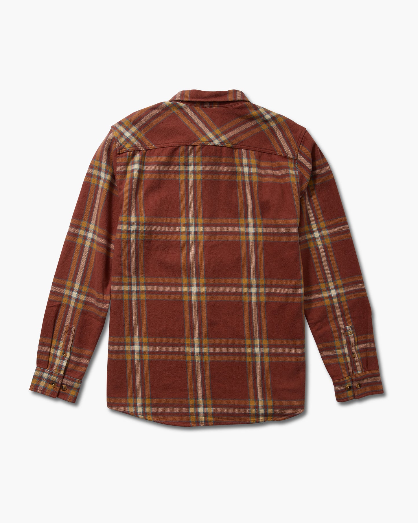 Salty Crew - Landfall L/S Flanella - Brick Red