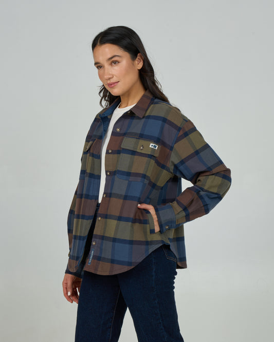 Fathom Flannel - Espresso