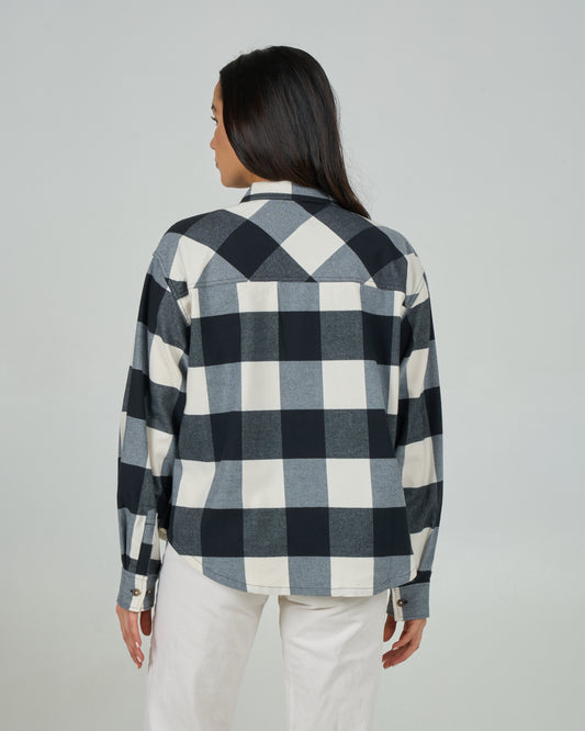 Fathom Flannel - Off White