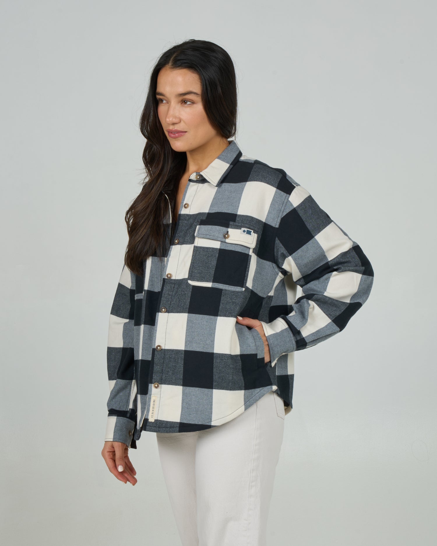 Fathom Flannel - Off White