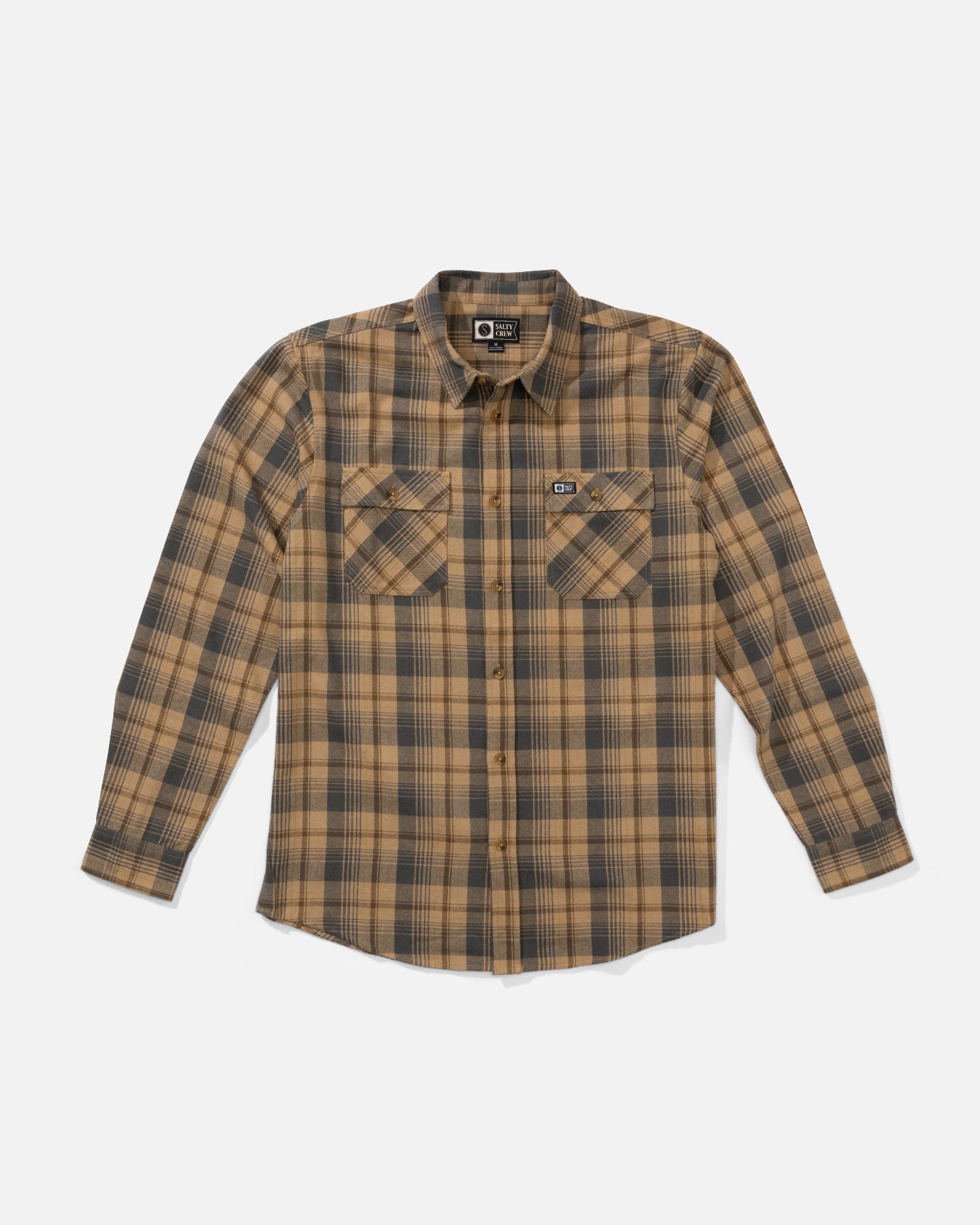 Salty Crew Dawn Patrol Flannel Shirt - Rugged Outdoor Workwear For Watermen & Surfers