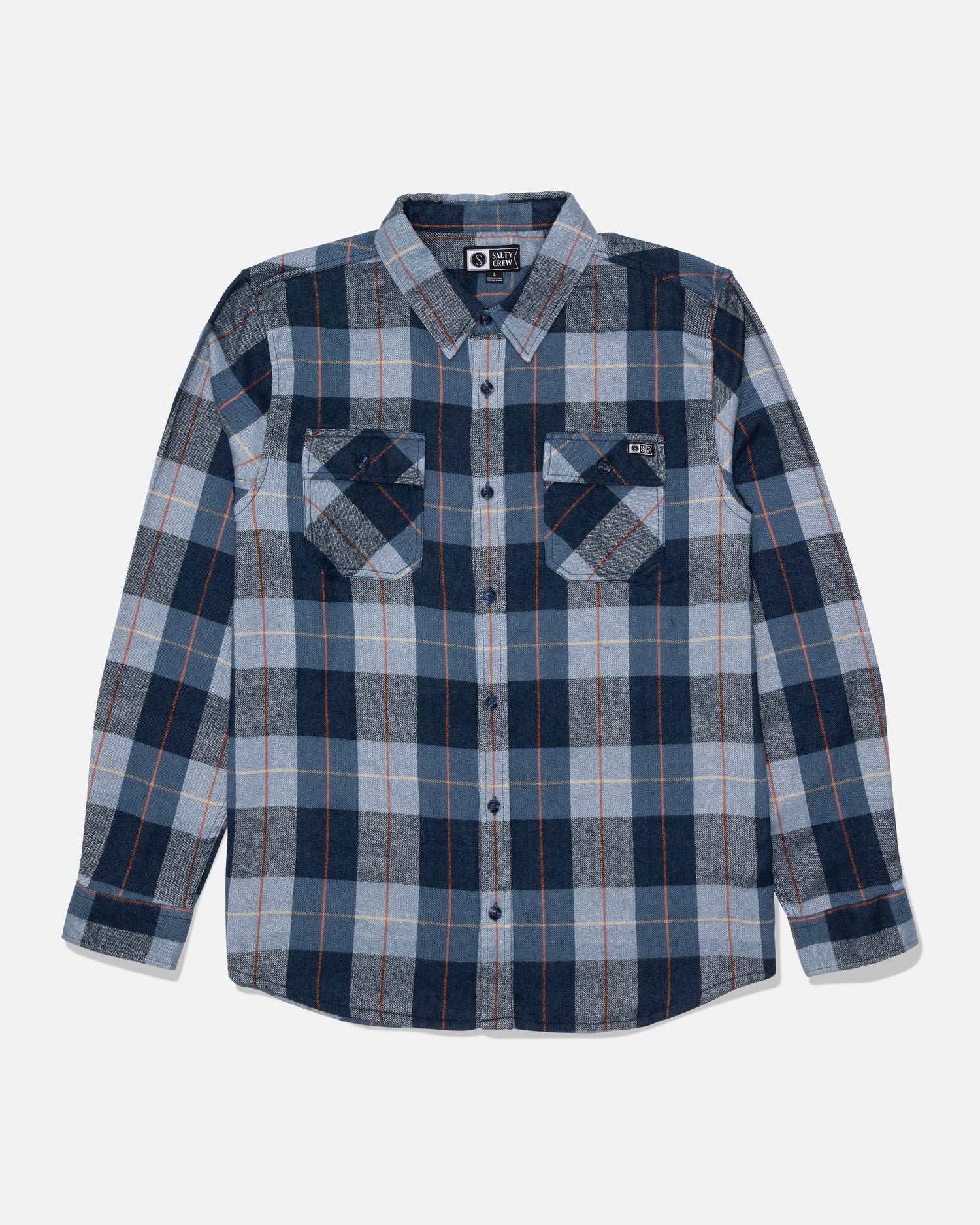 Daybreak Flannel - Mid Blue