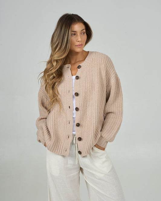 Mariner Cardigan - Oatmeal