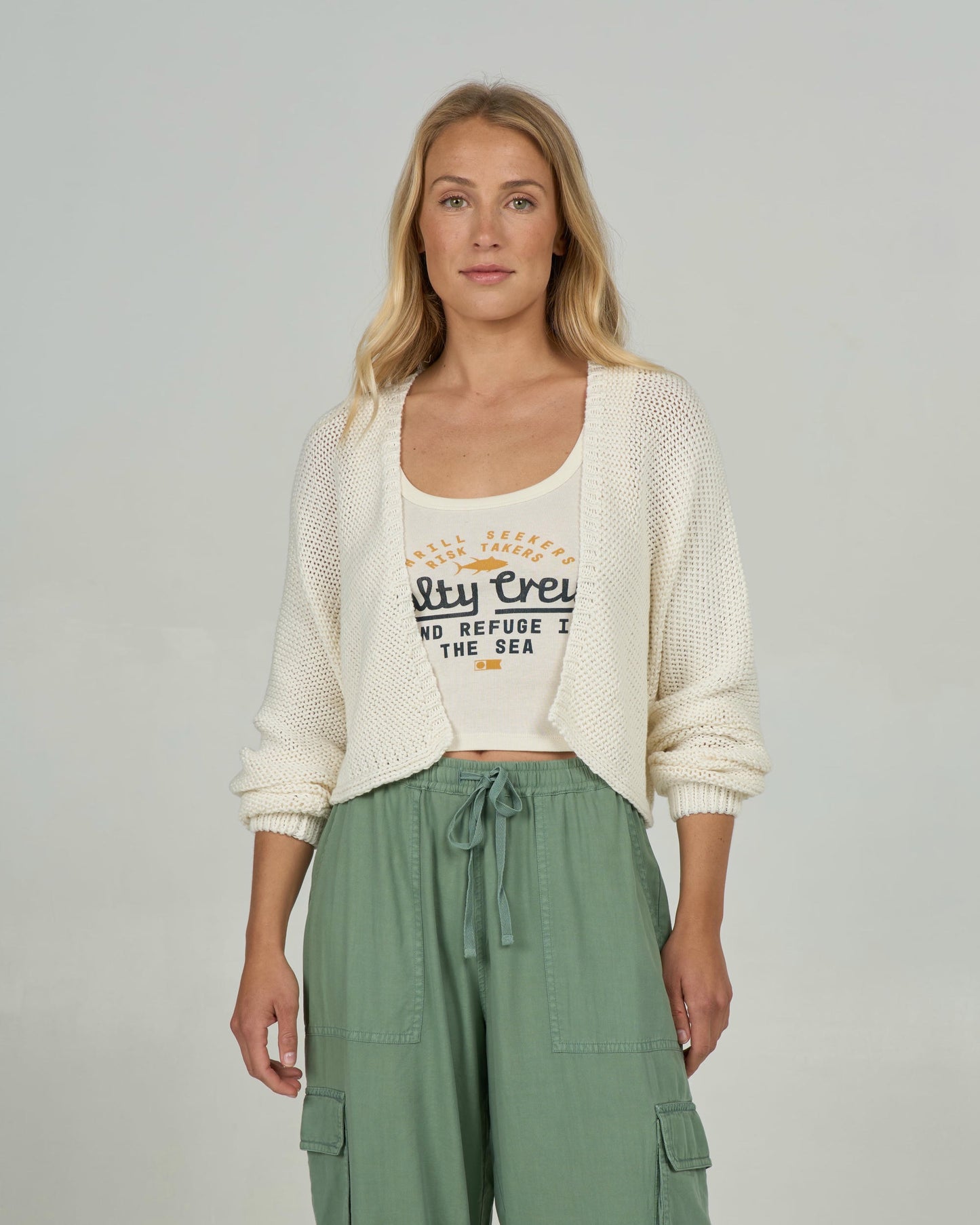 Navigator Cardigan - Off White