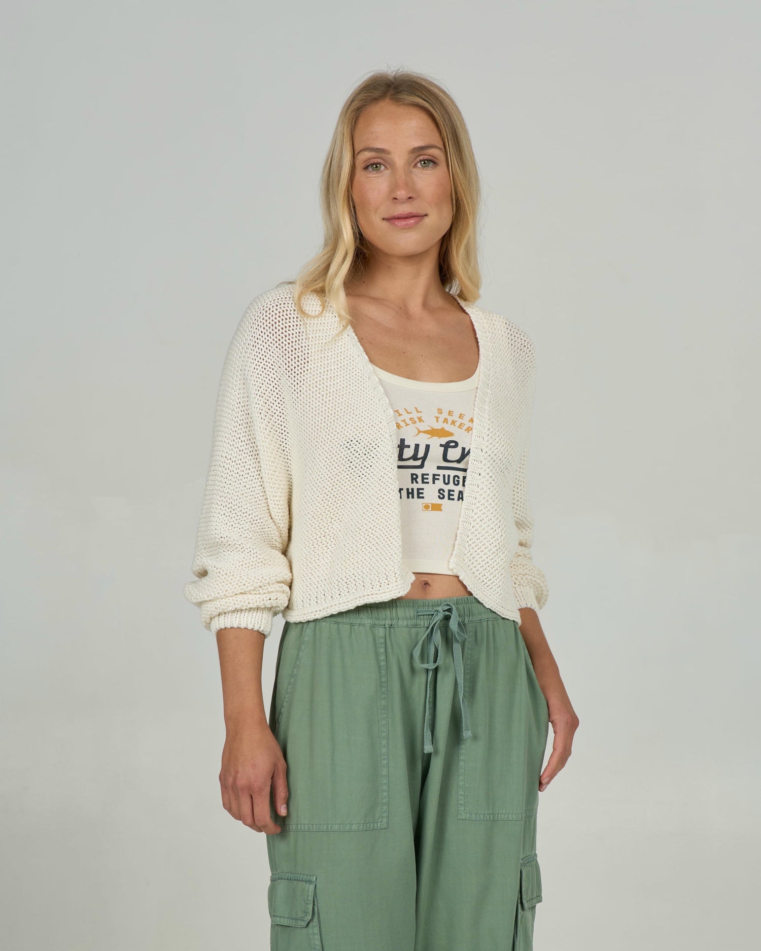 Navigator Cardigan - Off White