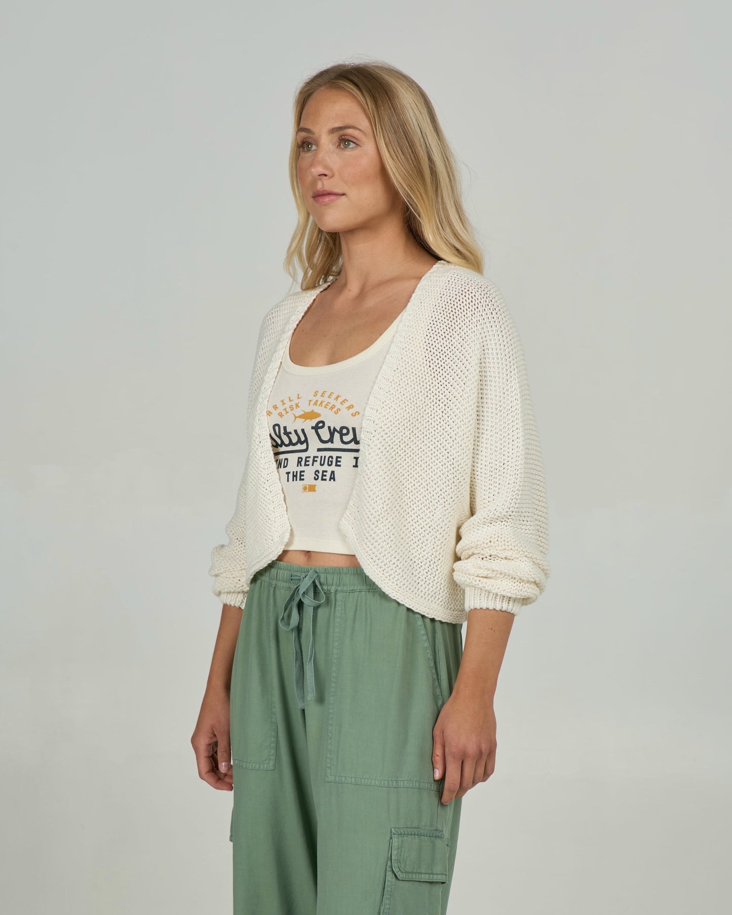 Navigator Cardigan - Off White