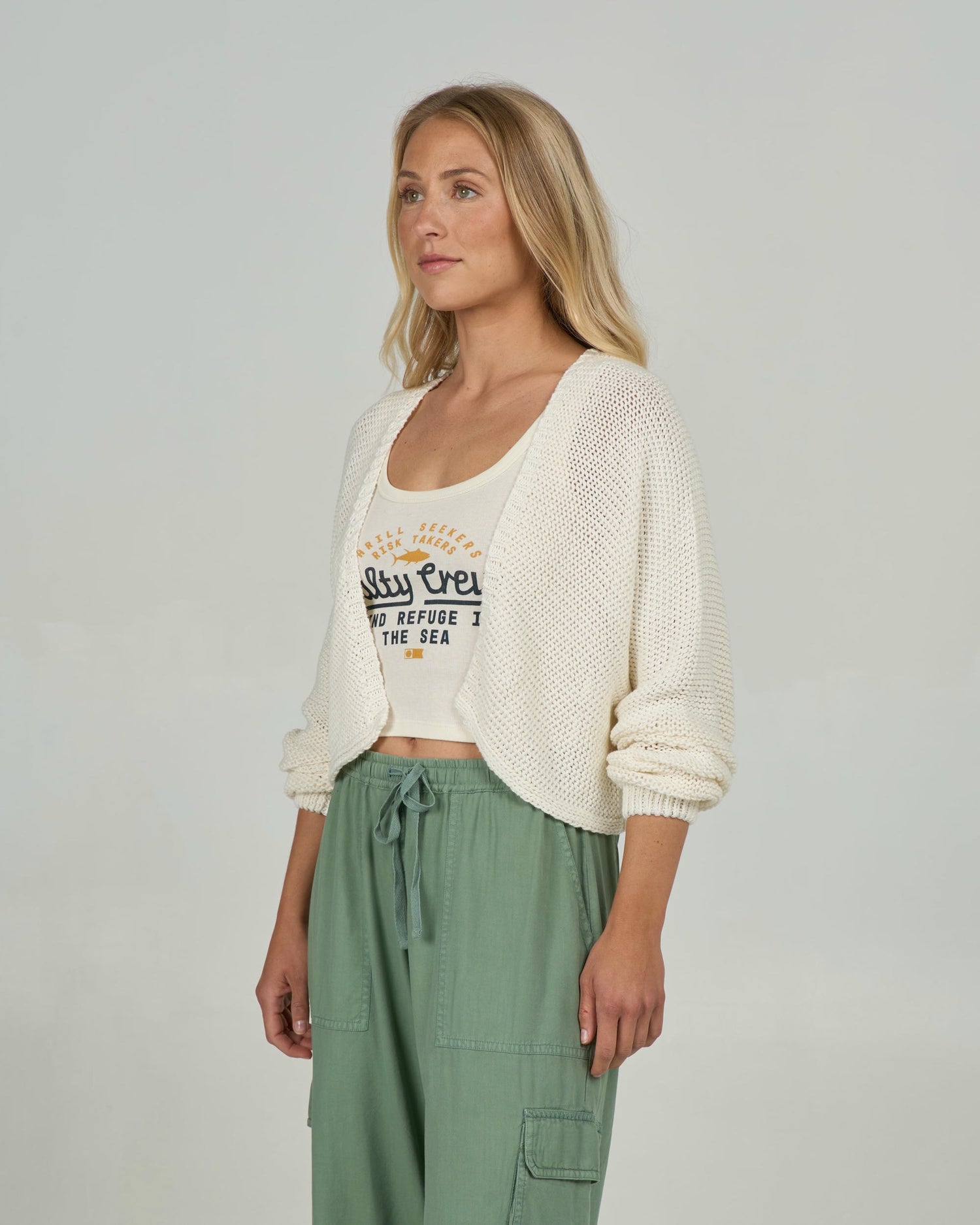 Navigator Cardigan - Off White