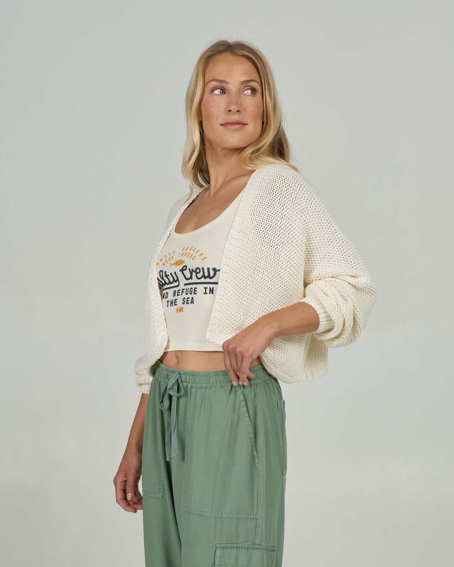 Navigator Cardigan - Off White