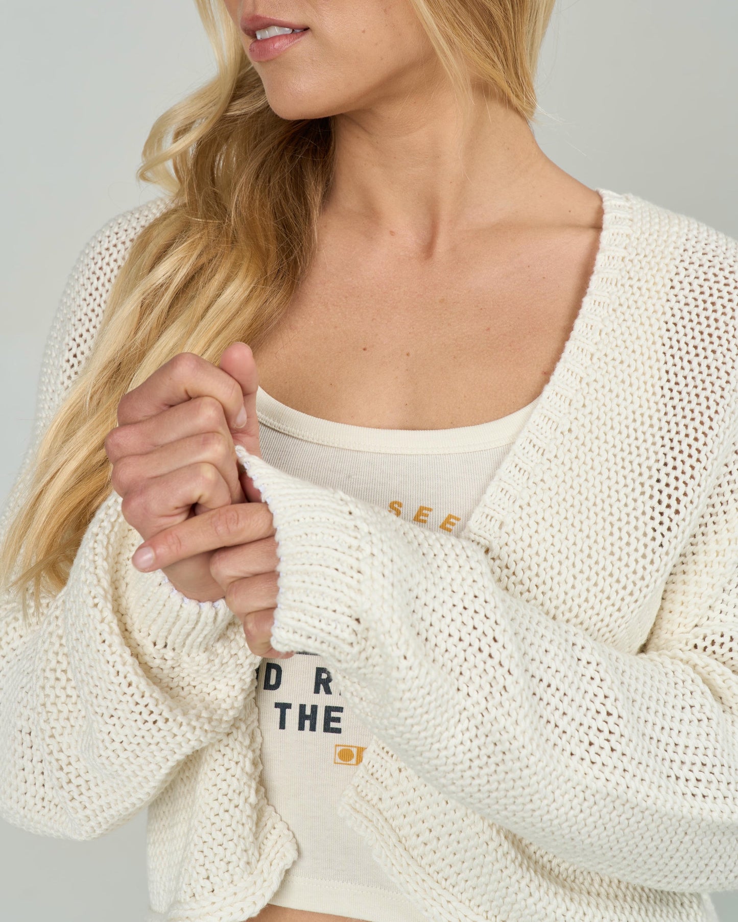 Navigator Cardigan - Off White