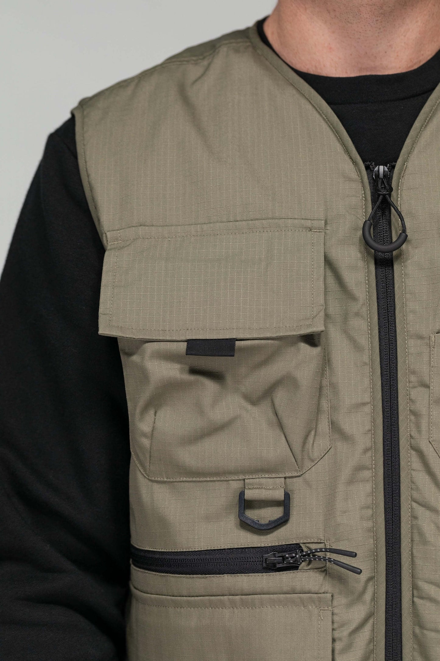 Salty crew VEST Gilet Stream Tech - Olive in Olive