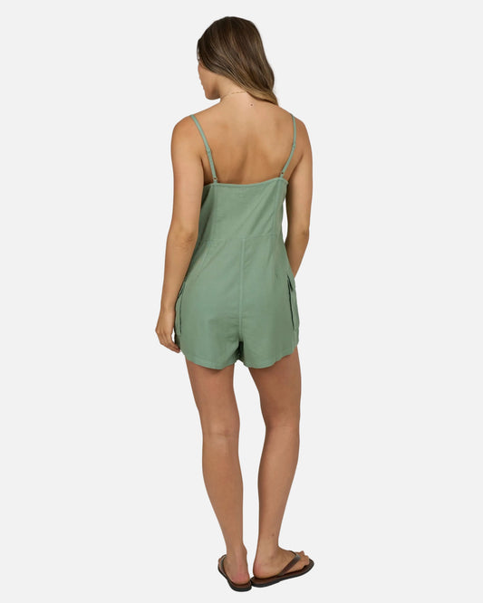 Driftwood Romper - Green Bay