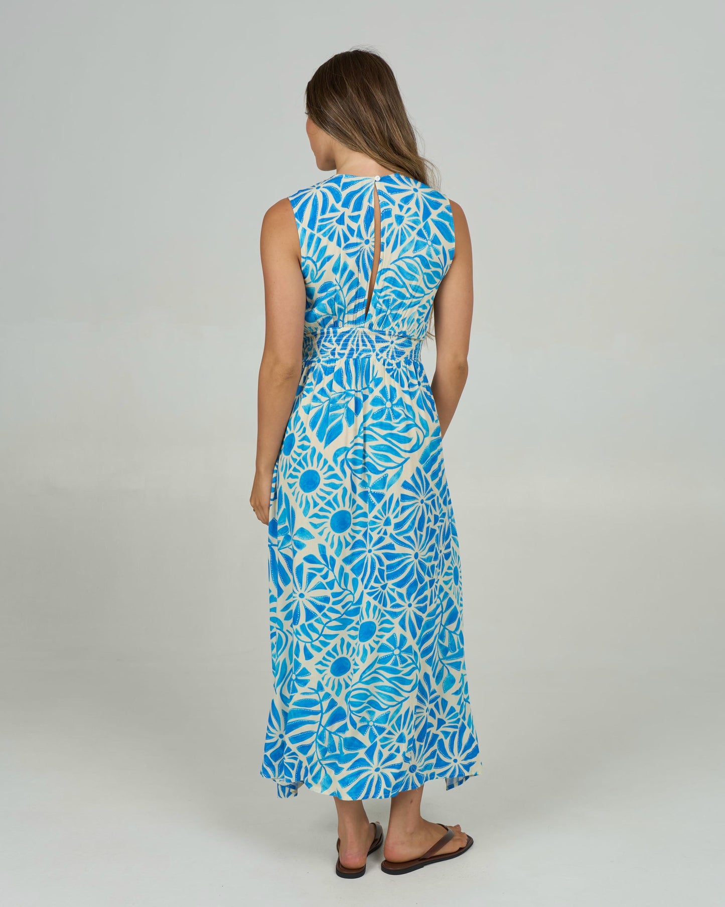 Windward Maxi Dress - Bold Blue