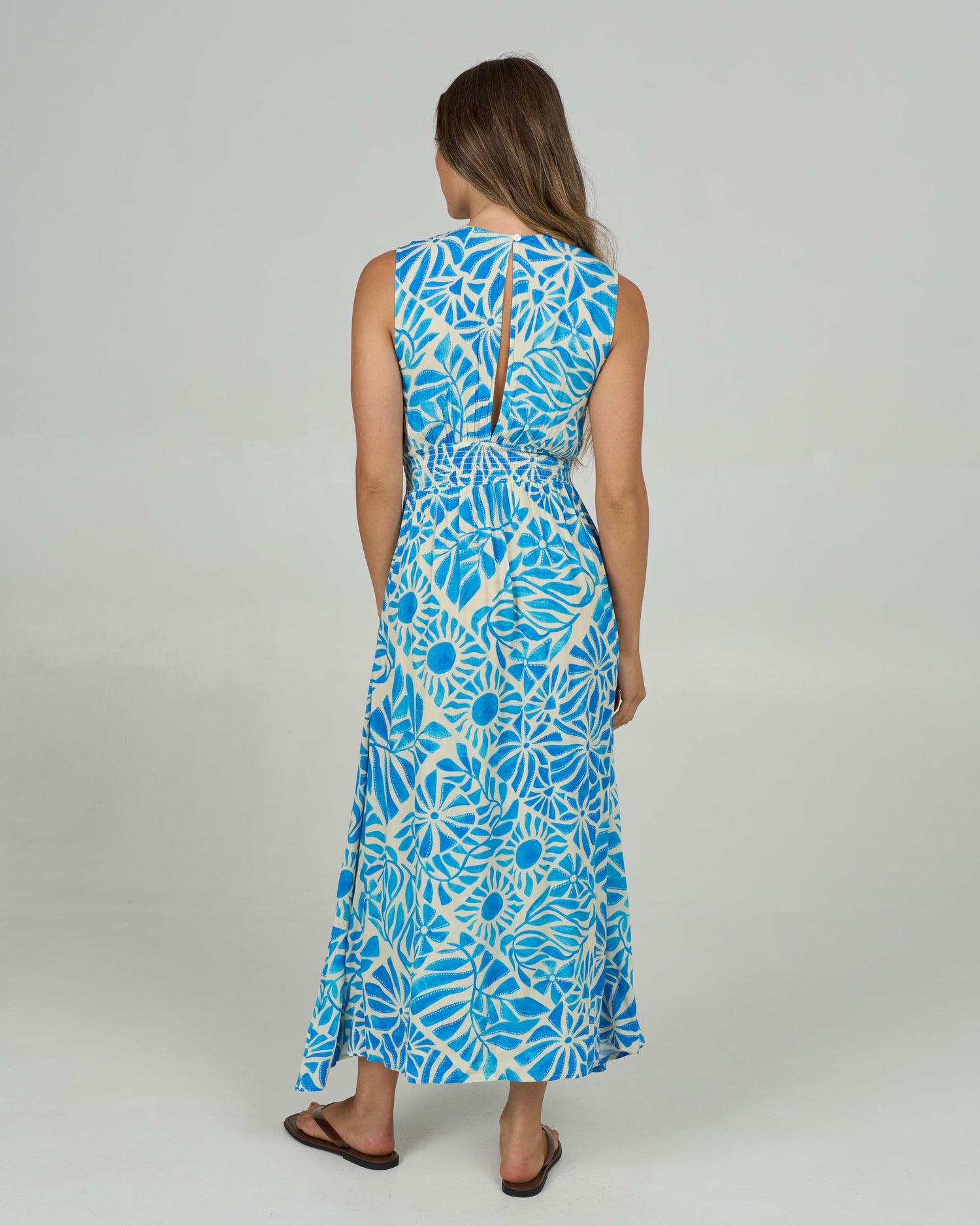 Windward Maxi Dress - Bold Blue