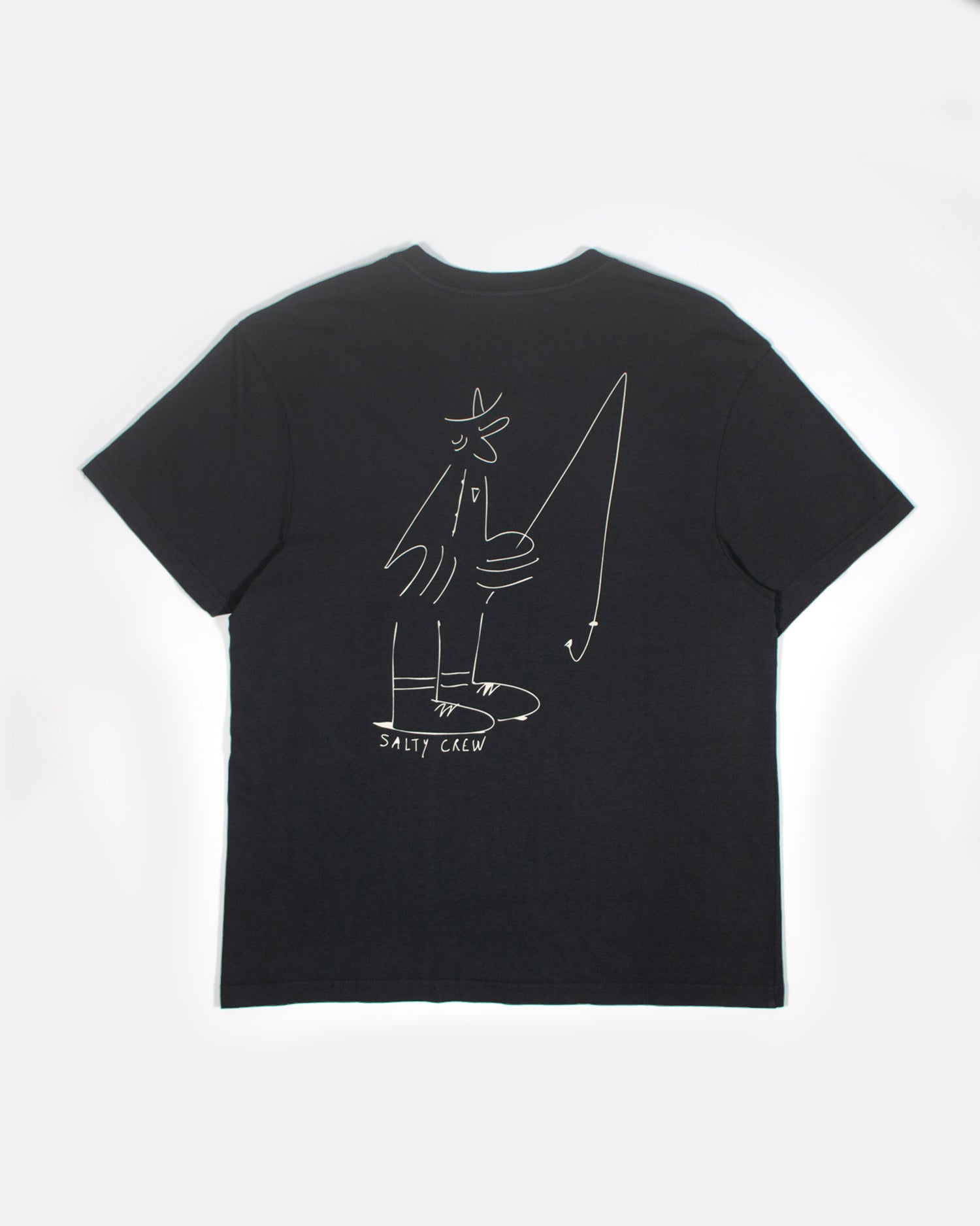 Swivel Lb Tee - Pirate Black