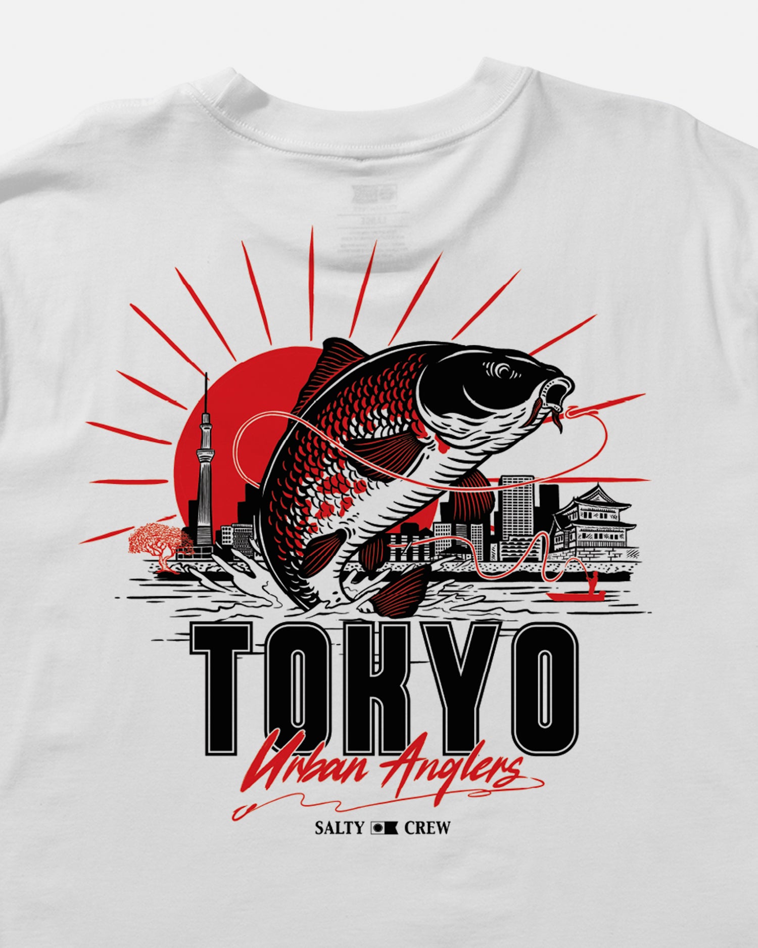 Tokyo Urban Angler Ss Tee - White