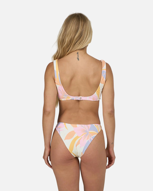 Bloomed Bralette Top - Off White