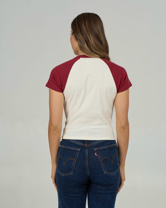 Sailors Delight Raglan Tee - Plum