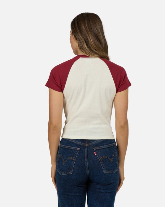 Sailors Delight Raglan Tee - Plum