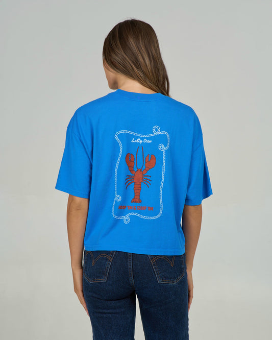 Shellbrate Skimmer Tee - Bold Blue