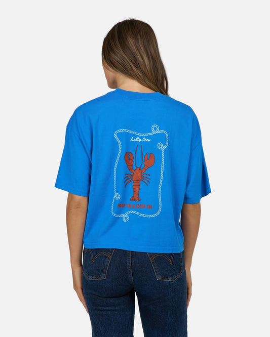 Shellbrate Skimmer Tee - Bold Blue