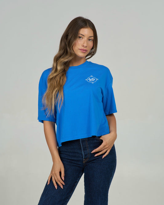 Shellbrate Skimmer Tee - Bold Blue