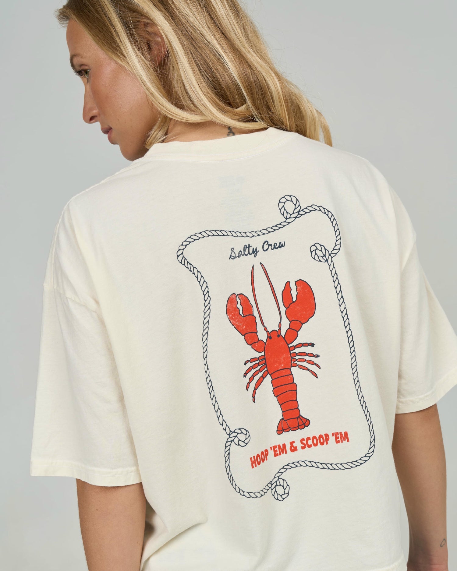 Shellbrate Skimmer Tee - Off White