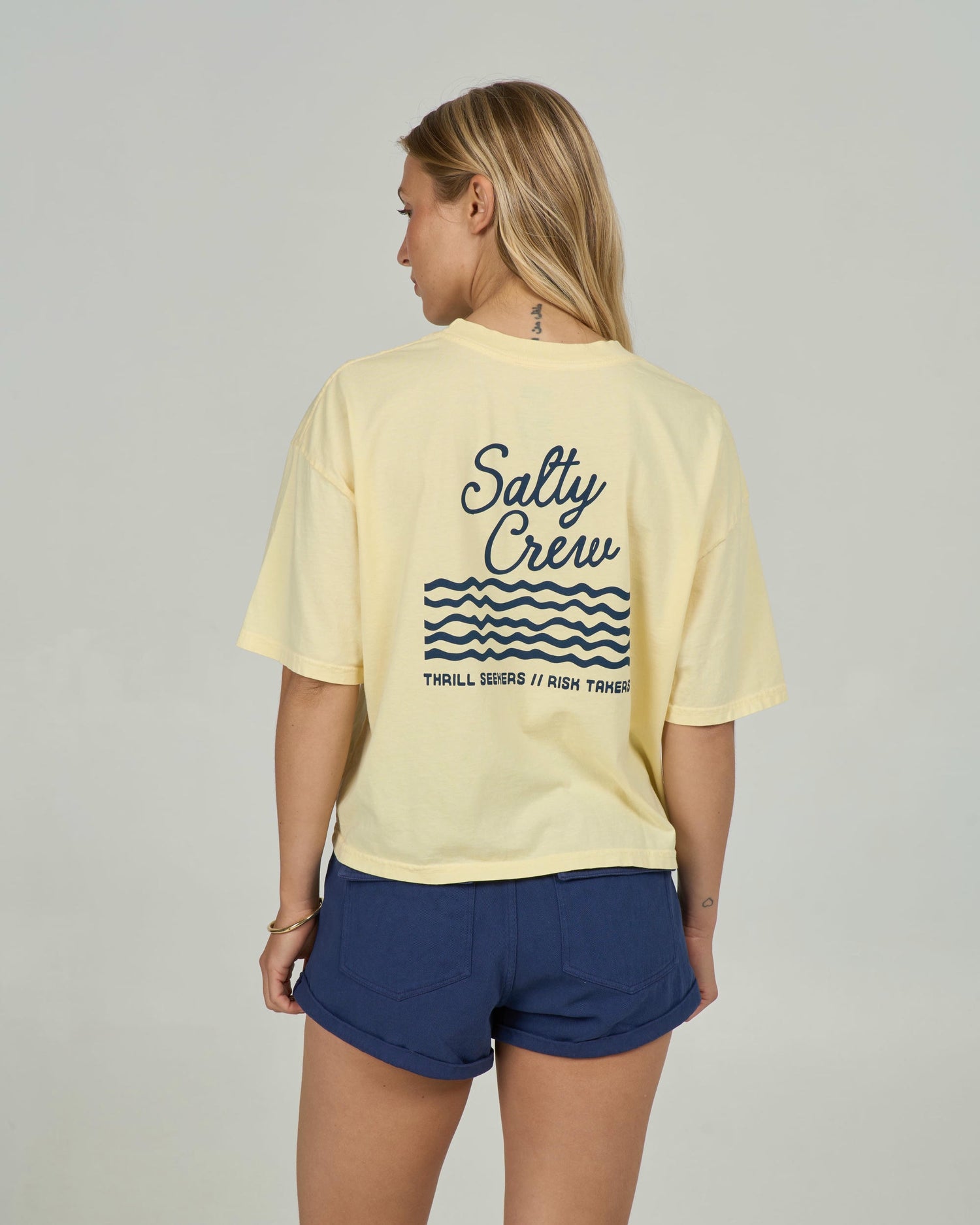 Salty Skimmer Tee - Sunshine