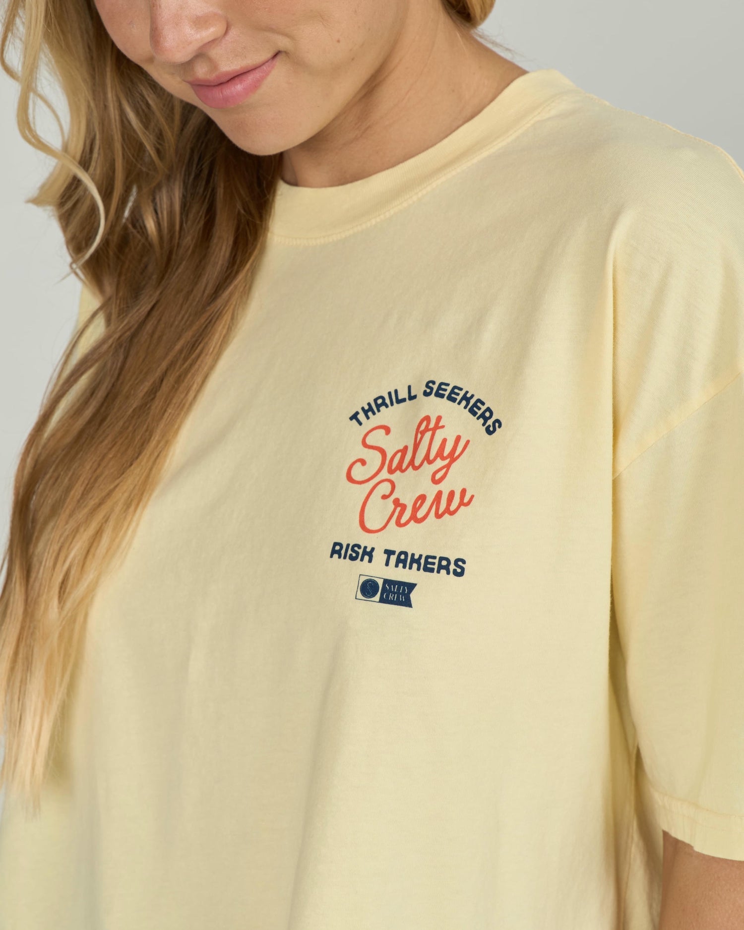 Salty Skimmer Tee - Sunshine