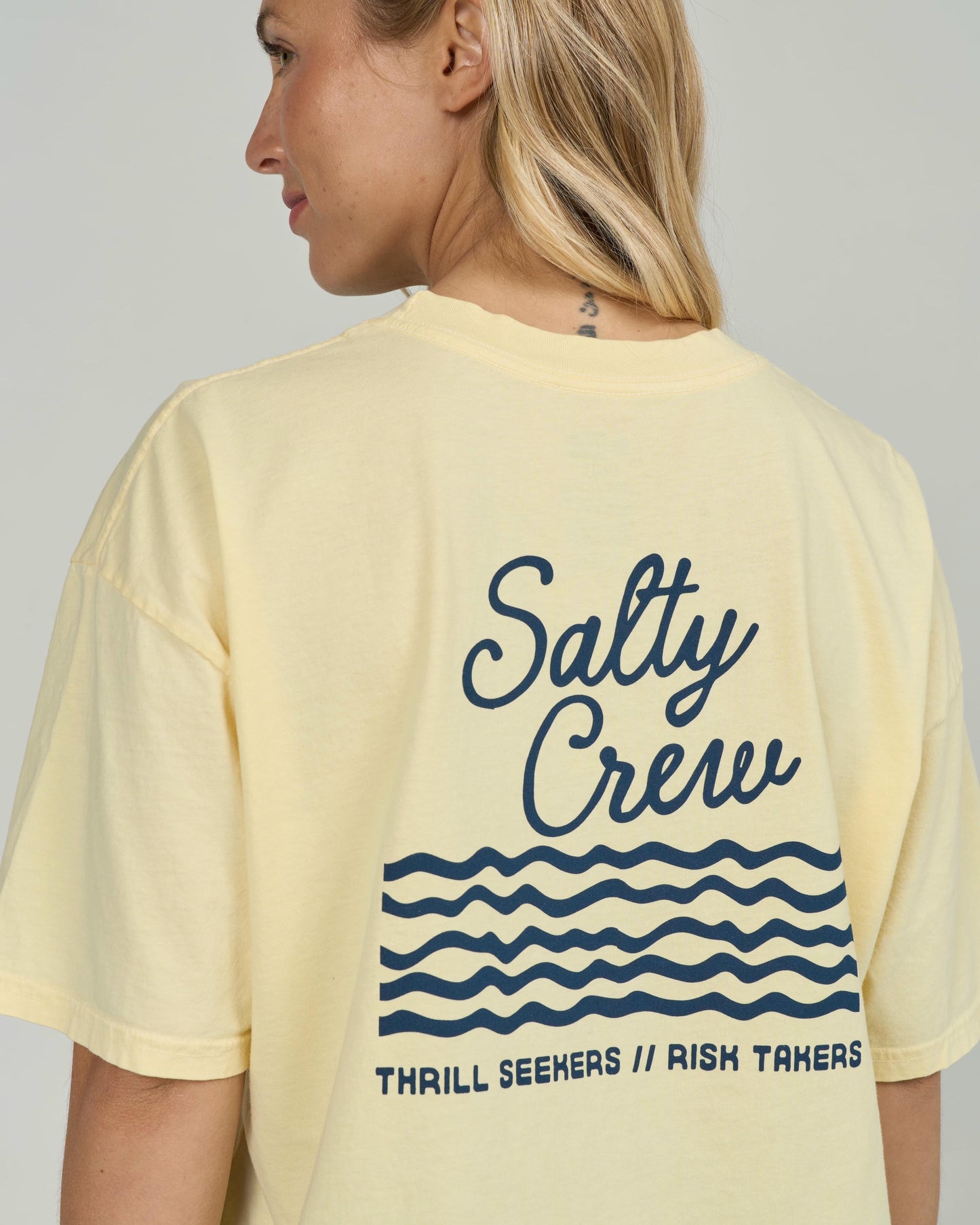 Salty Skimmer Tee - Sunshine