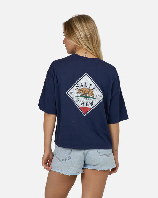 Tippet Cali Skimmer Tee - Bright Navy