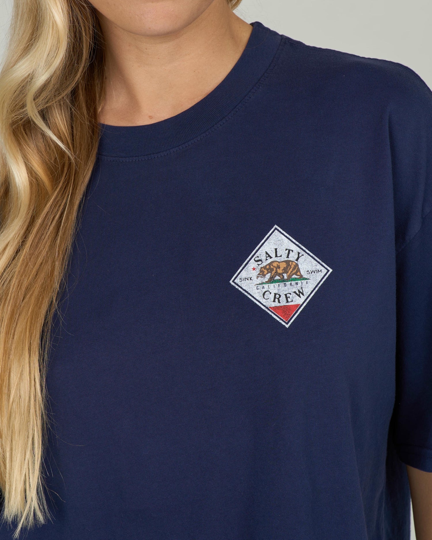 Tippet Cali Skimmer Tee - Bright Navy
