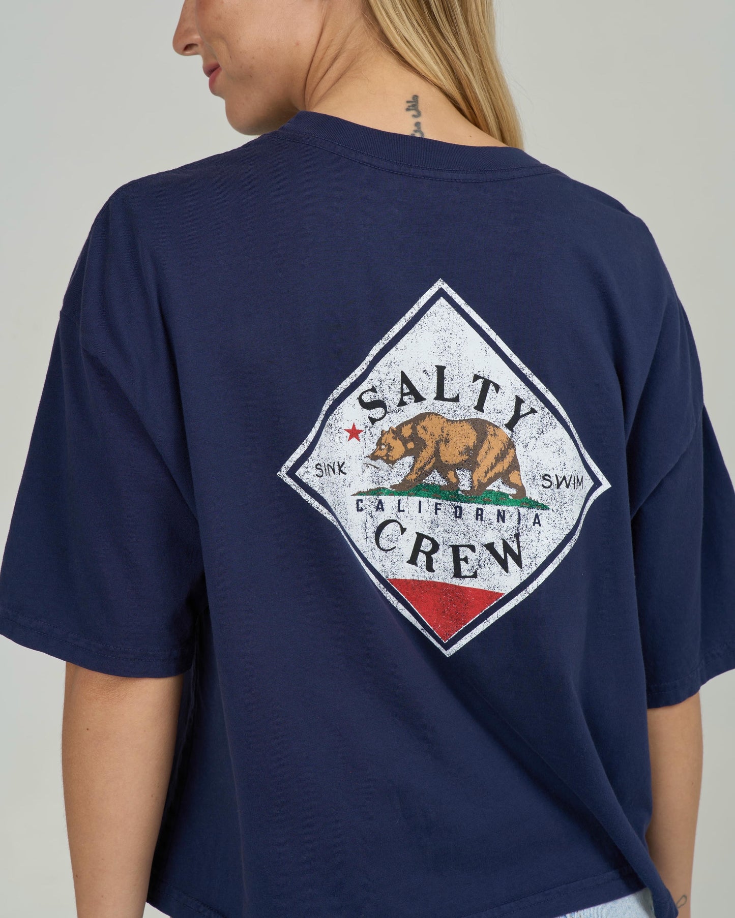 Tippet Cali Skimmer Tee - Bright Navy