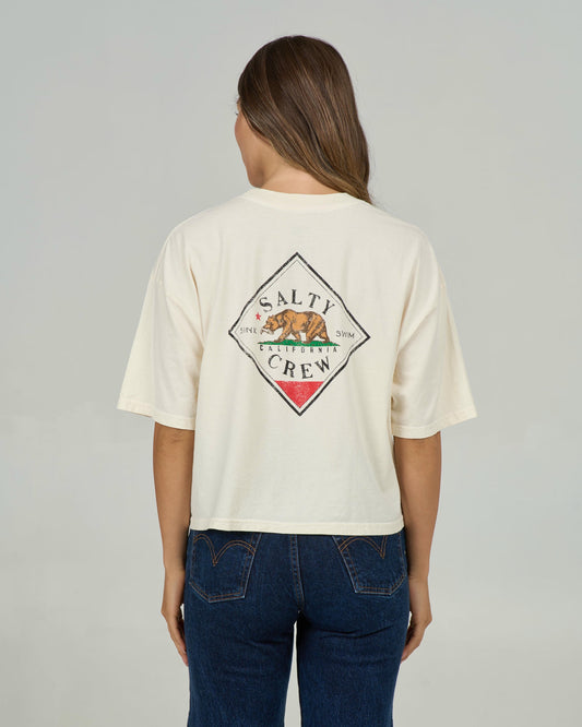Tippet Cali Skimmer Tee - Off White