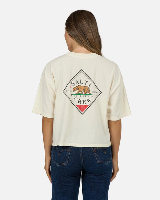 Tippet Cali Skimmer Tee - Off White