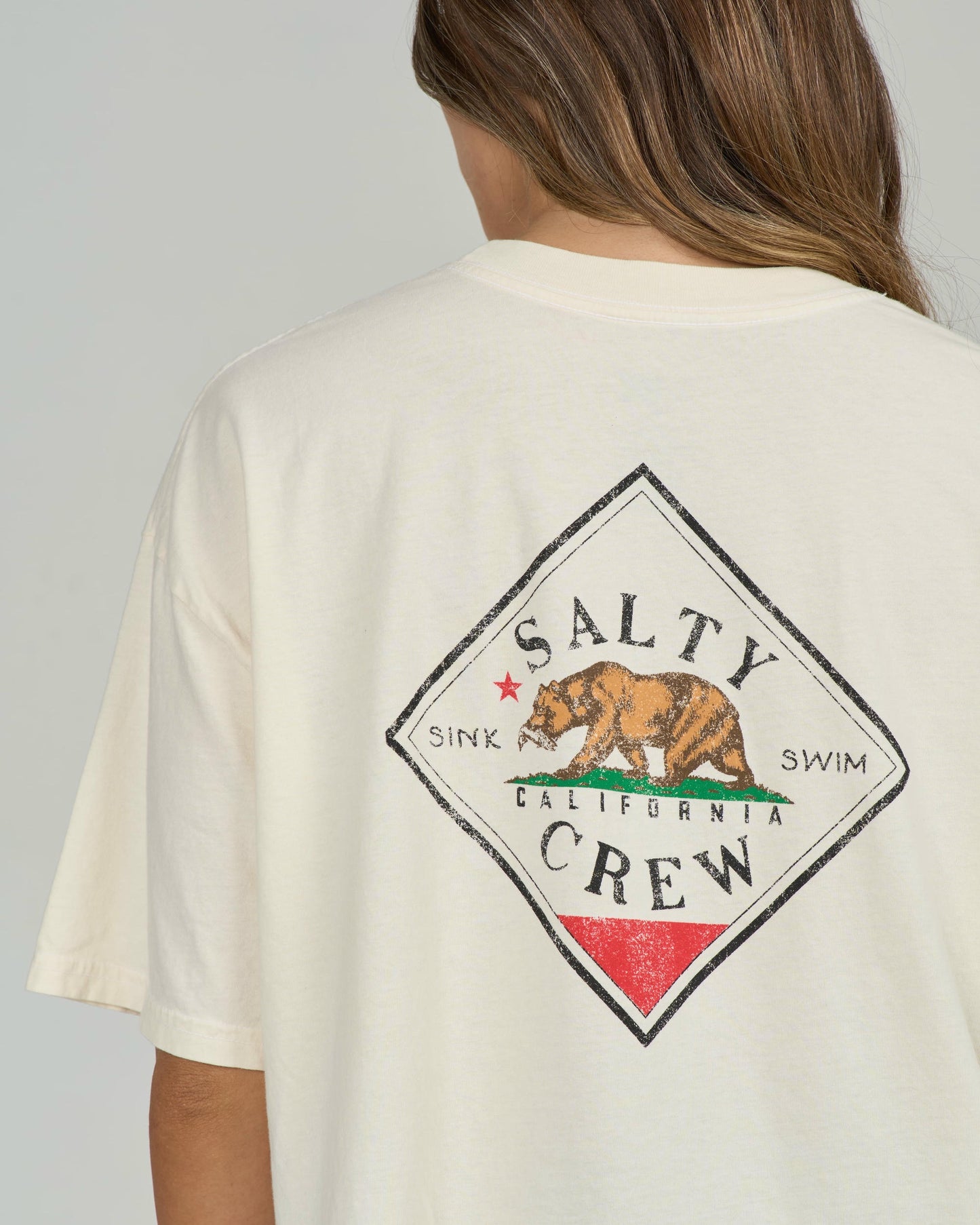 Tippet Cali Skimmer Tee - Off White