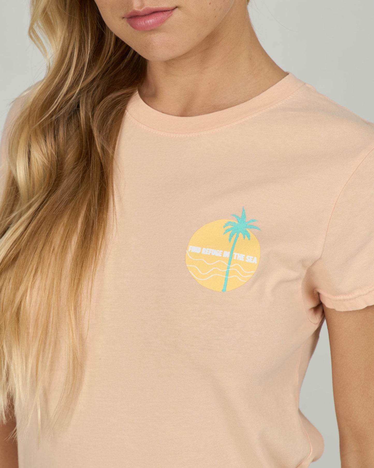 Simplicity Modern Tee - Apricot